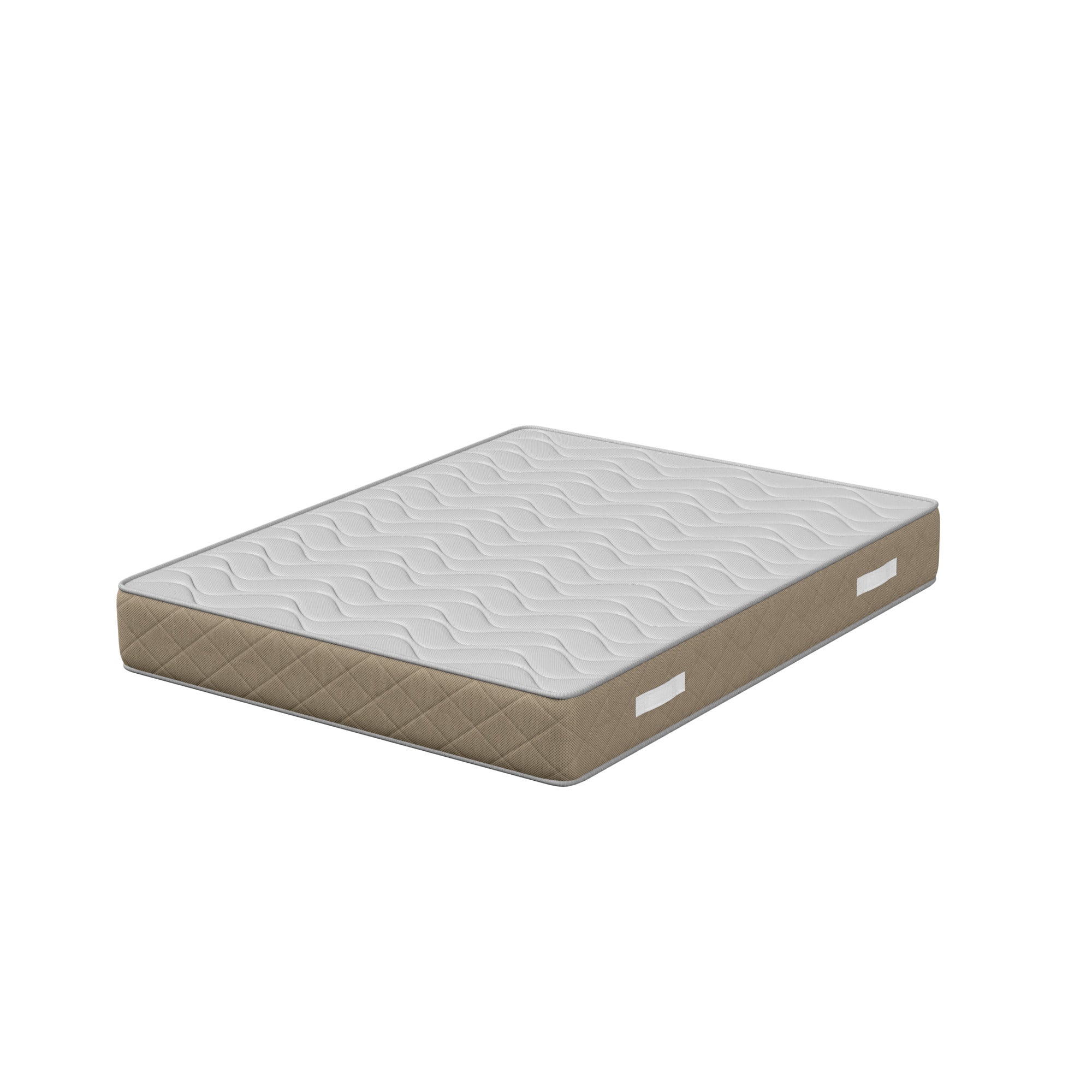 Materasso DEIMOS - Memory Foam, Waterfoam Polifoam, Ergonomico,Traspirante, Made in Italy, Zone di Portanza Differenziate, Alto 28 cm.