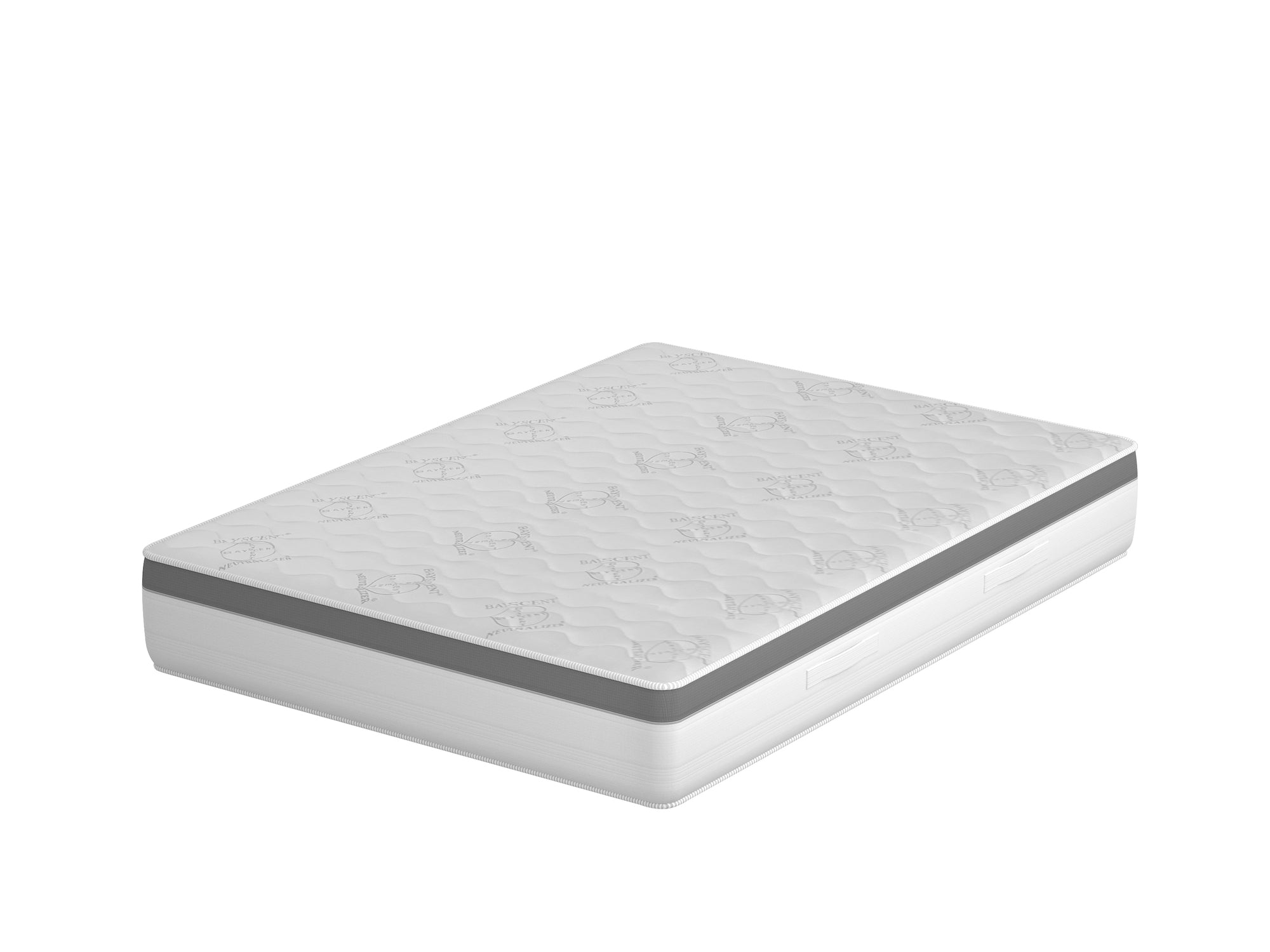 Materasso URANO - Memory Foam, Waterfoam Polifoam, Ergonomico,Traspirante, Made in Italy, Alto 25 cm.