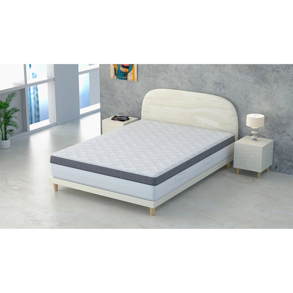 Materasso MERCURIO - 800 Molle Insacchettate Indipendenti, Polirelax, Made in Italy, Zone Portanza Differenziate, Alto 23 cm